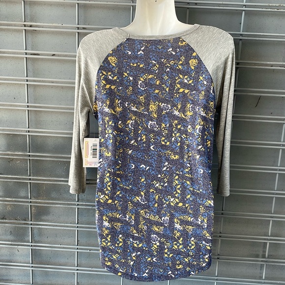 LLR - Muted Floral Printed Randy Top-#0295 - Picture 7 of 12